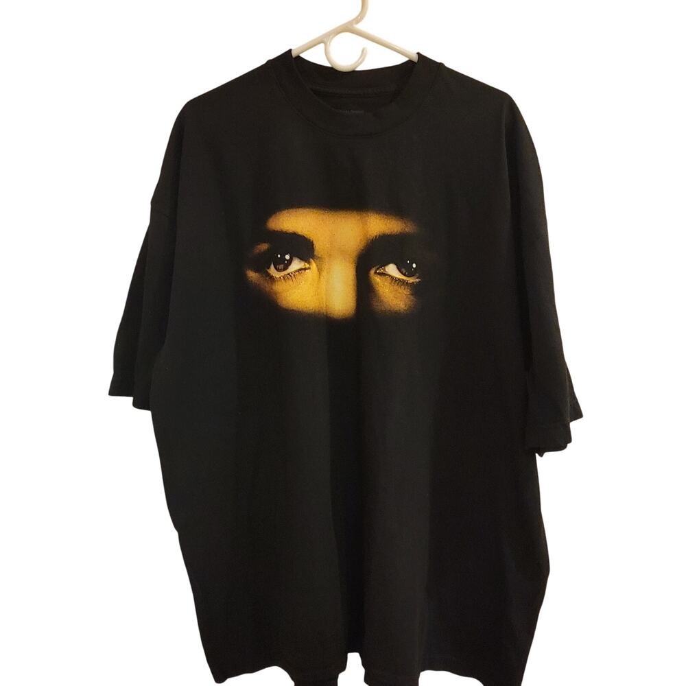 Drake It’s All A Blur IAAB Tour Eyes T-Shirt Official Merch Black 2XL New,
